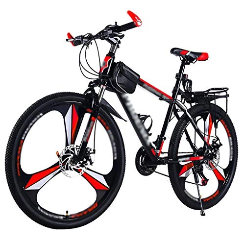 Mountain Bike : LWZ 26 Inch Mountain Bike MTB 24 Speed Gearshift Shock Absorption Boys High Carbon Steel Outroad Bicycles