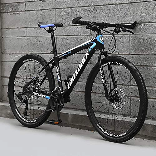 Mountain Bike : LWZ Mountain Bikes Flying Lightweight 24 Speeds Bicycles High Carbon Steel Stronger Frame Disc Brake Exercise Bike Road Bike Sports Leisure