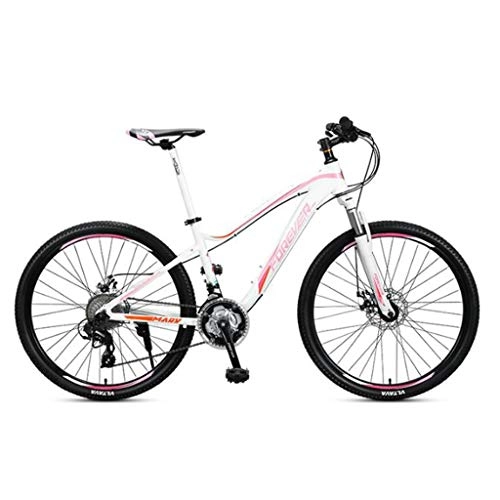 Mountain Bike : LXYFC Mountain Bike Mens Bicycle Bike Bicycle 26”Mountain Bike, Aluminium frame Hardtail Bike, with Disc Brakes and Front Suspension, 27 Speed Mountain Bike Alloy Frame Bicycle Men's Bike (Color : A)