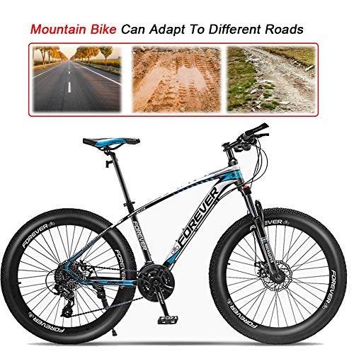 Mountain Bike : LYRWISHJD Mountain Bike 27.5 Inch Bicycle For Adults Hard Tail Exercise Bikes Teens Aluminum Alloy Frame Outroad Bike With Tool-Free Adjustable Seat Post (Color : 21Speed, Size : 27.5inch)