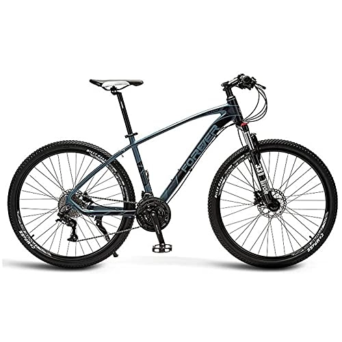 Mountain Bike : LZHi1 Mountain Bike 26 Inch For Men And Women, 30 Speed Dual Disc Brakes Adult Mountain Trail Bikes, Aluminum Alloy Frame City Road Bikes With Adjustable Seat(Color:Gem cyan)