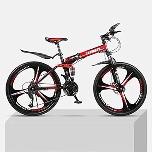 Mountain Bike : LZQQYP Adult Mountain Bike, 26-Inch Wheels, Mens / womens 17-Inch Alloy Frame, 21 Speed / 24 Speed / 27 Speed / 30 Speed, Disc Brakes, Multiple Colours