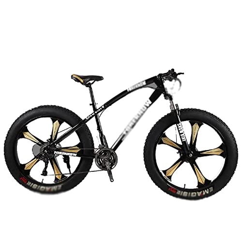Mountain Bike : LZZB 26" Wheel Size Mountain Bike for Adult 21 / 24 / 27 Speeds Dual Suspension Man and Woman Bicycle(Size:27 Speed, Color:Black) / Black / 24 Speed