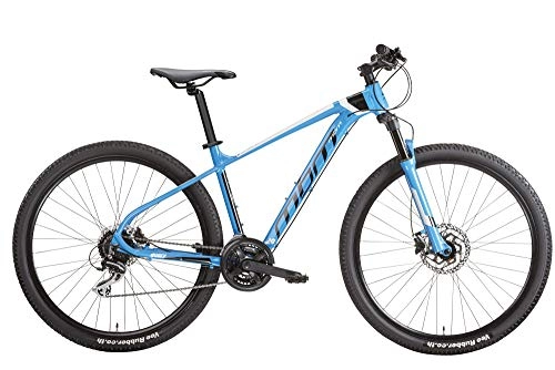 Mountain Bike : MBM QUARX 29' Disk BR. MTB all 24S SUSP F Bike Unisex Adult Blue A03, 38