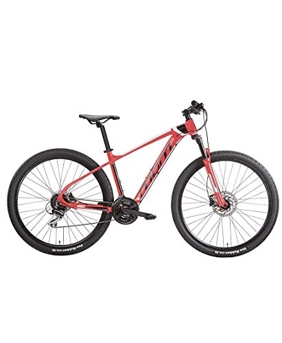 Mountain Bike : MBM QUARX 29' Disk BR. MTB all 24S SUSP F Bike Unisex Adult, Red A20, 38
