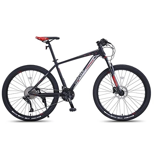 Mountain Bike : MDZZYQDS Adult Premium Mountain Bike, 26 / 29 Inch Large Wheels Bikes Aluminum Frame Dual Disc Brakes, 33 Speed Gears System Front Suspension MTB Bicycle