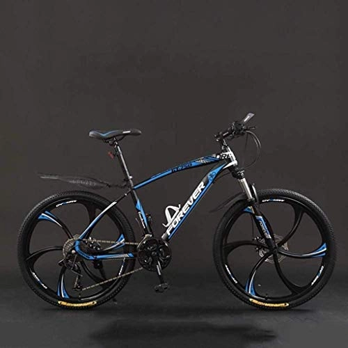 Mountain Bike : MJY Bicycle Bicycle, 24 inch 21 / 24 / 27 / 30 Speed Mountain Bikes, Hard Tail Mountain Bicycle, Lightweight Bicycle with Adjustable Seat, Double Disc Brake 6-11, 30 Speed