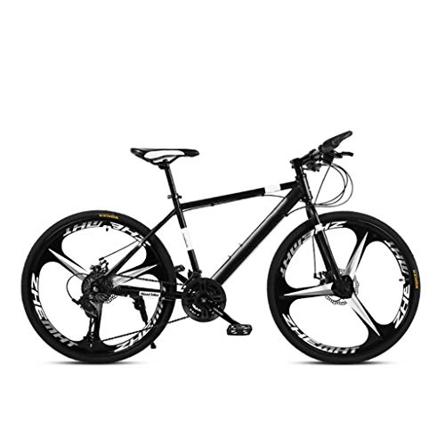 Mountain Bike : MLX Mountain Bike，26 Inch Aluminum Alloy Bicycle，Variable Speed Dual Disc Brakes Bike，21 / 24 / 27 / 30 Speed LQSDDC (Color : A1, Size : 27 speed)