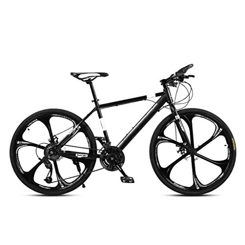 Mountain Bike : MLX Mountain Bike，26 Inch Aluminum Alloy Bicycle，Variable Speed Dual Disc Brakes Bike，21 / 24 / 27 / 30 Speed LQSDDC (Color : B1, Size : 27 speed)