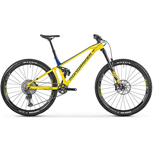 Mountain Bike : Mondraker Enduro Foxy R 2021 Mountain Bike - Gloss Yellow / Gloss Deep Blue