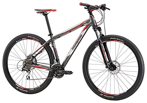 Mountain Bike : Mongoose Men's Tyax Sport 29" Wheel, Silver, 17.5 inch / Medium