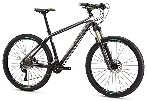 Mountain Bike : Mongoose Meteore Sport Mountain Bike 27.5" Wheel, Black, 15.5 inch / Small