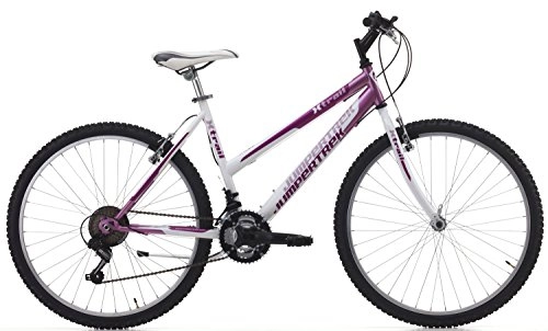 Mountain Bike : Mountain Bike 18Speed Cycles Women's Cinzia X-Trail, , 26Inch Wheels, Size 47, Rosa / Bianco, Forcella Ammortizzata