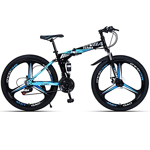 Mountain Bike : Mountain Bike 26 inch 21-speed / 24-speed / 27-speed / 30-speed High carbon steel frame Double disc brakes Adult off-road bike