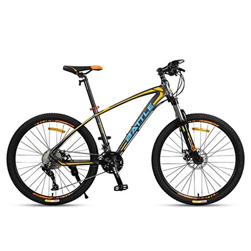Mountain Bike : Mountain Bike 26-inch Adult, 33-speed Full Suspension With Double Disc Brakes, Suitable For Outdoor Travel, Cycling Sports GH