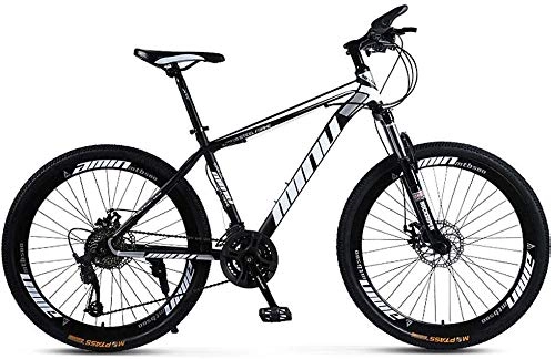 Mountain Bike : Mountain Bike, 26-Inch Shock Absorber Variable Speed Student Bike for Men And Women, Carbon Steel Bikes, 21 / 24 / 27 / 30 Speed Mountain Bicycle, MTB, C, 27 speed