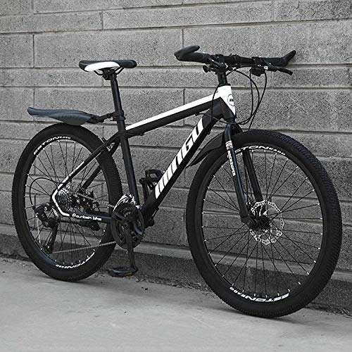 Mountain Bike : Mountain Bike 26 Inches for Adult Men Women Students with Variable Speed Cross Country Shock Absorbing Bike, Light Road Race Teenagers, Disc Brakes Wheel, C, 27speed