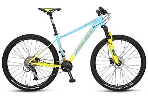 Mountain Bike : Mountain Bike 27.5 Inch Adult Aluminum Alloy Frame 18-speed Oil Disc, Off-road Variable Speed Bicycle Cool Colors, For Your Lover A