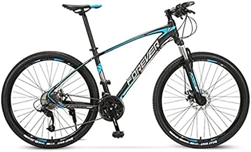 Mountain Bike : Mountain Bike 27.5 Inches, 27-speed Adult Variable Speed Aluminum Alloy Student Mountain Bike Front And Rear Mechanical Disc Brakes Fashion Color, A, Uptodate43