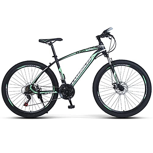 Mountain Bike : Mountain Bike Adult 26 inch off-road bike disc brake high carbon steel frame 21 speed 24 speed 27 speed