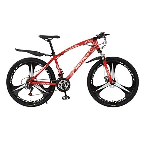 Mountain Bike : Mountain Bike Bike Bicycle Men's Bike Mountain Bike, Women / Men 26 Inch Wheel Bicycle Carbon Steel Frame Bicycles, Double Disc Brake And Shockproof Front Fork Mountain Bike Mens Bicycle Alloy Frame Bicy