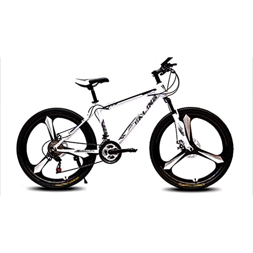 Mountain Bike : Mountain Bike, Commuter Bike, City Bike, Multiple Speed Mode Options, 26-Inch Three-Spindle Wheels, Suitable for Male / Female / Teenagers, Multiple Colors