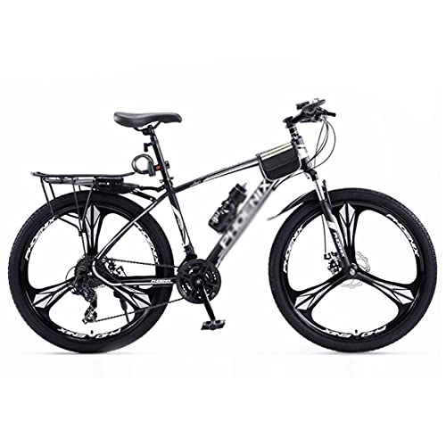 Mountain Bike : Mountain Bike Front Suspension Mountain Bikes 27.5 Inches Wheel For Adult 24 Speed Dual Disc Brakes Men Bike Bicycle For A Path, Trail & Mountains(Size:27 Speed, Color:Black)