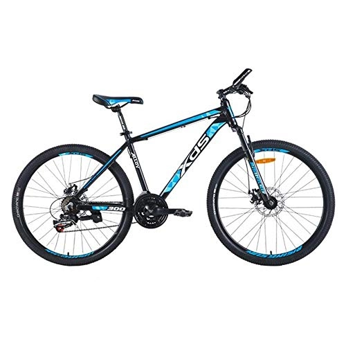Mountain Bike : Mountain Bike Mens Bicycle Bike Bicycle Mountain Bike, 26 Inch Aluminium Alloy Frame Bicycles, Double Disc Brake And Front Suspension, 21 Speed Mountain Bike Alloy Frame Bicycle Men's Bike ( Color : B )