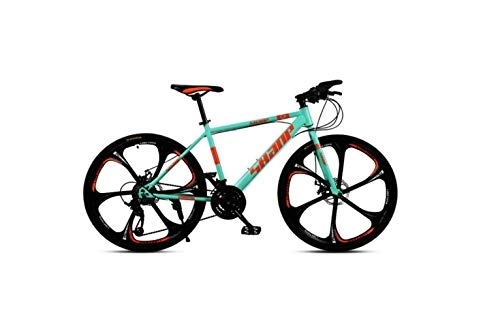 Mountain Bike : Mountain Bike, Mountain Bike Adult Mountain Bike 26 inch Double Disc Brake One Wheel 30 Speed Off-Road Speed Bicycle Men and Women, A, 30 Speed