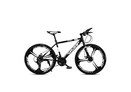 Mountain Bike : Mountain Bike, Mountain Bike Adult Mountain Bike 26 inch Double Disc Brake One Wheel 30 Speed Off-Road Speed Bicycle Men and Women, A, A