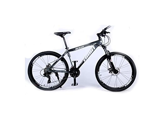 Mountain Bike : Mountain Bike, Mountain Bike Aluminum Alloy 26 inch Mountain Bike 27 Speed Off-Road Adult Speed Mountain Men and Women Bicycle, D, 30 Speed