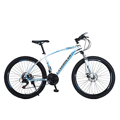 Mountain Bike : Mountain Bike Off-road (26 / 24 inch 21 / 24 / 27 speed black and red; black and green; black and blue; white and blue) streamlined bicycle