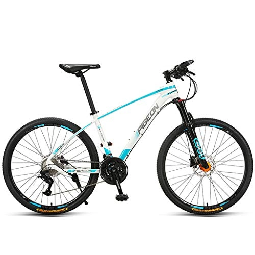 Mountain Bike : Mountain Bike Off-road, 26-inch 27-speed Full Suspension For Adults And Teenagers With Double Disc Brakes, Multi-color Options GH