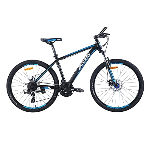 Mountain Bike : Mountain Bike, Road Bike, 26-inch Wheels, 24-Speed, Aluminum Alloy Frame, Line Disc Brake Damping Bike, Adults Can Use / B / As Shown