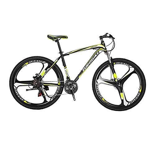 Mountain Bike : Mountain Bike X1 21_Speed Dual Disc Brake 3_spoke wheels 27.5inchs Mountain Bicycle
