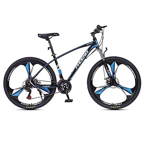 Mountain Bike : Mountain Bike Youth Adult Mens Womens Bicycle MTB Mountain Bike, 26 Inch Men / Women Wheel Bicycles, Carbon Steel Frame, 24 Speed, Double Disc Brake And Front Suspension Mountain Bike for Women Men Adults