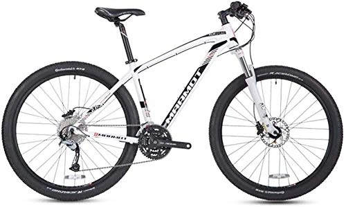 Mountain Bike : Mountain Bikes 27-Speed 27.5 Inch Big Wheels Hardtail Mountain Bike Aluminum Frame Male and Female Students Bicycle, for Outdoor Sports, Exercise (Color : Red)