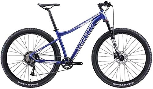 Mountain Bike : Mountain Bikes 9 Speed, Hardtail Mountain Bike Dual Suspension Frame Mountain Bicycle-for Adults, for Sports Outdoor Cycling Travel Work Out and Commuting