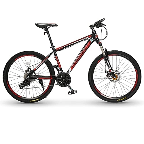 Mountain Bike : Mountain Bikes, Aluminum Alloy Frame Bikes, 27 Speed 27.5 Inches Spoke Wheels Gearshift, Front and Rear Disc Brakes Bicycle, for Adults