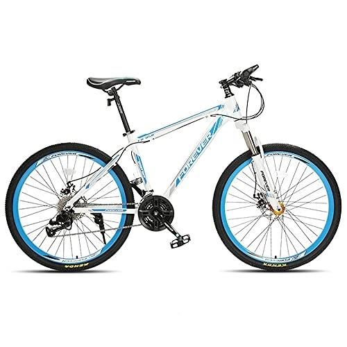 Mountain Bike : Mountain Bikes, Aluminum Alloy Frame Bikes, 27 Speed 27.5 Inches Wheels Gearshift, Front and Rear Disc Brakes Bicycle, for Adults