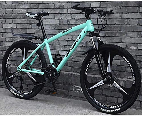 Mountain Bike : Mountain Bikes Bikes, Speeds Double Disc Brake with Variable Speed Mountain Bike Light Carbone Steel Frame for Men And Women Road Bike, A, 24speed