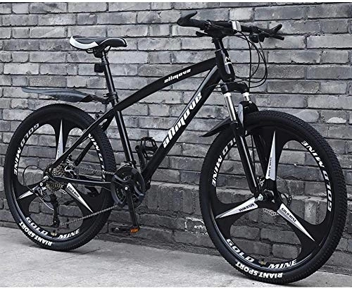 Mountain Bike : Mountain Bikes Bikes, Speeds Double Disc Brake with Variable Speed Mountain Bike Light Carbone Steel Frame for Men And Women Road Bike, E, 24speed