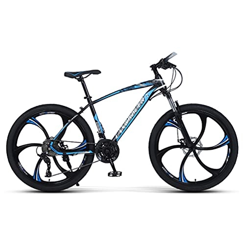 Mountain Bike : Mountain, Commuter, City Bike, Multiple Speed Mode Options, 26-Inch Six-Spindle Wheels, Suitable for Men / Women / Teens, Multiple Colors