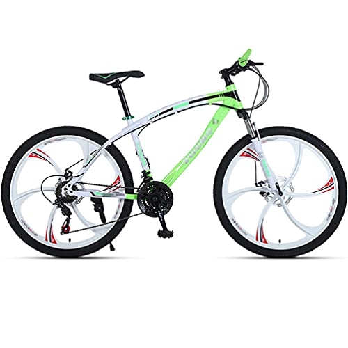 Mountain Bike : Mountain, Commuter, City Bike, Multiple Speed Mode Options, 26-Inch Six-Spindle Wheels, Suitable for Men / Women / Teens, Multiple Colors