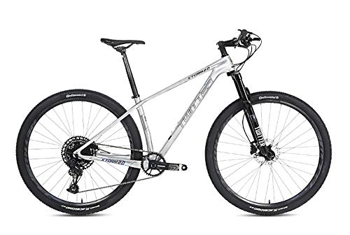 Mountain Bike : mountain Dirt bike road bicycle bikes, carbon mountain bike 27.5 \" / 29\" bike Ultralight carbon fiber MTB gears double disc brakes Mountain bike Equipped with the 12 oil disc brake A 29 inch * 19 inch
