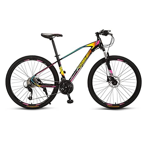 Mountain Bike : Mountain Road Bikes, Commuter City Bikes, 26 / 27.5inch Wheels, 27-Speed Hydraulic Disc Brake, Suitable for Men / Women / Teenagers, Various Colors
