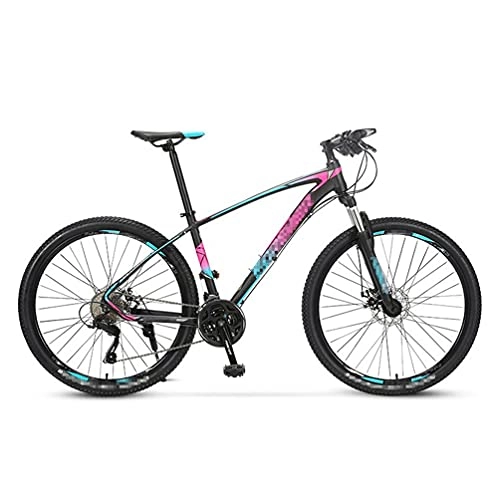 Mountain Bike : Mountain Road Bikes, Commuter City Bikes, 27.5 inch Wheels, 27-Speed Hydraulic Brakes, Suitable for Male / Female / Teenagers, Multiple Colors