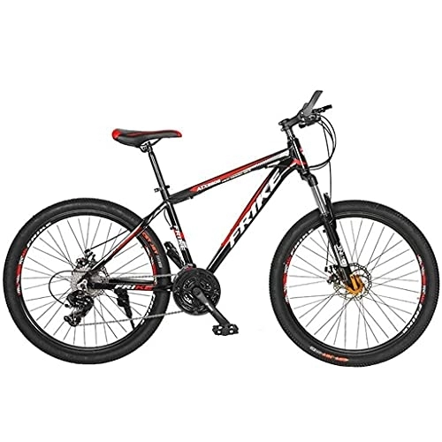 Mountain Bike : MQJ 26-Inch Men's Mountain Bike Aluminum Alloy Frame Mountain Bicycle with Full Suspension 21 / 24 / 27 Speed with Dual Disc Brakes / 27 Speed