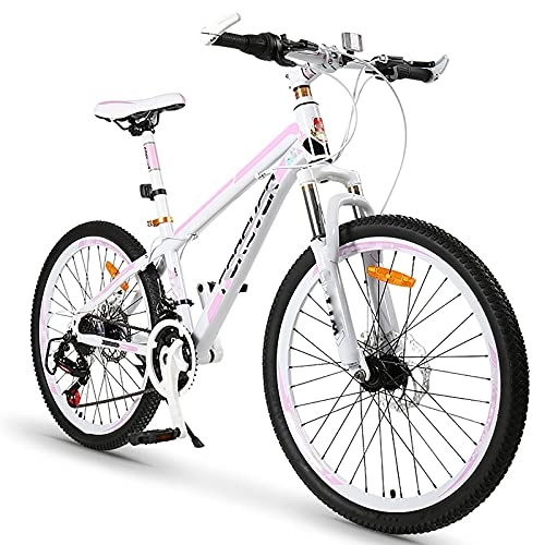 Mountain Bike : MTB, Bike Aluminum Alloy Frame 26 Inches, Mountain Bike 27 Speed Non-Slip Mountain Bikes Bold Shock Absorber Fork Accurate Speed Change Ladies bicycle