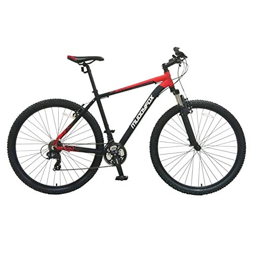Mountain Bike : Muddyfox Mens Colossus 200 Black / Red 29Wh / 20Fr